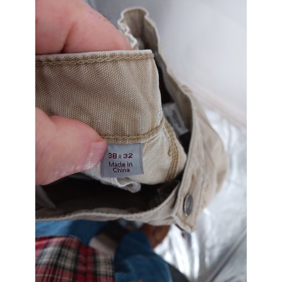 Carhartt  Mens Cargo Pants 38 X32 Brown Straight Leg Regular Fit - Picture 4 of 6